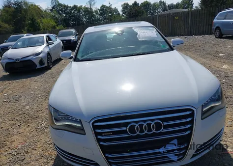 2014 Audi A8 L 3.0T из США, поврежденный, VIN WAURGAFD4EN004367